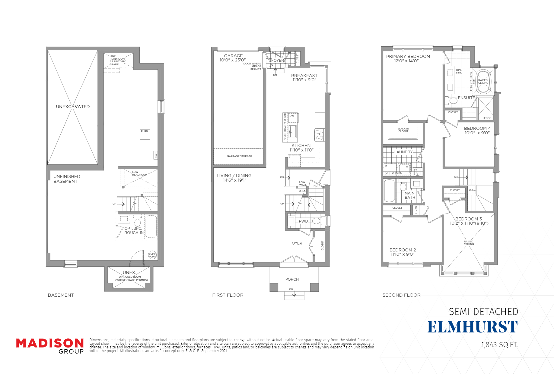 Elmhurst Corner floor plan