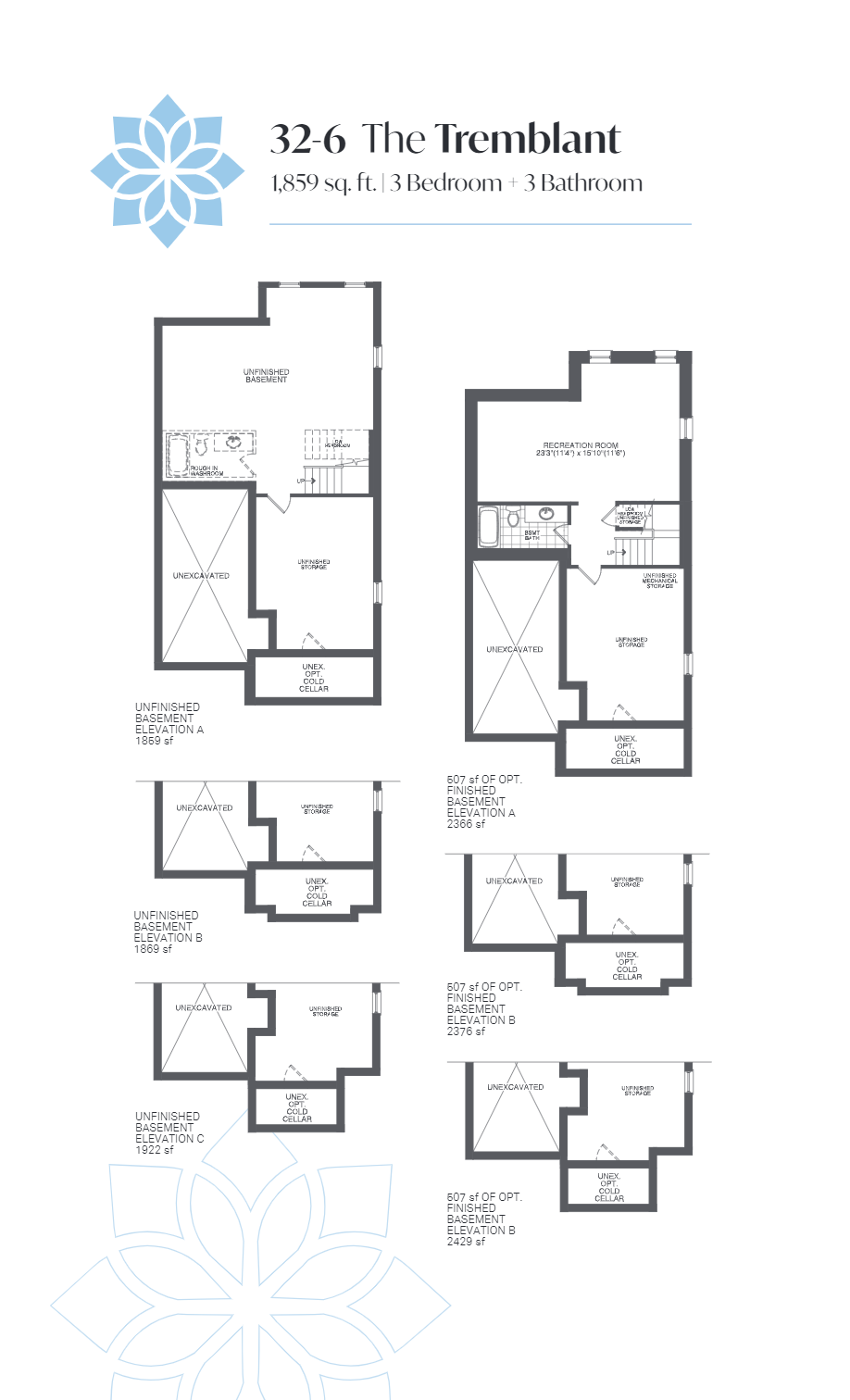 The Tremblant - Elev. A floor plan
