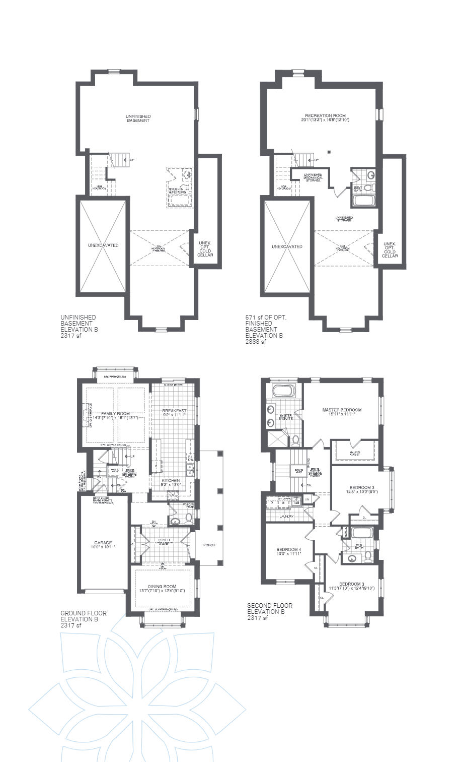 Lot 198 - Elev. B floor plan