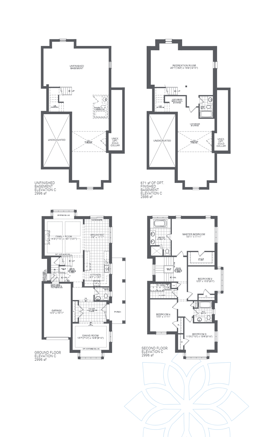 Lot 198 - Elev. C floor plan