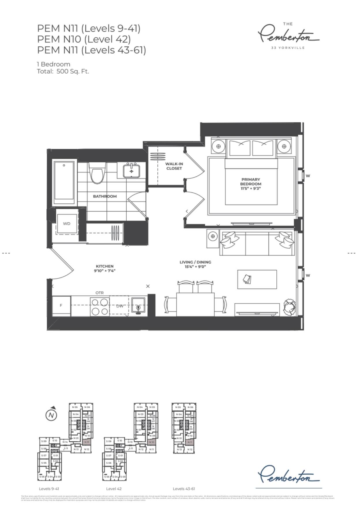 PEM N11 floor plan