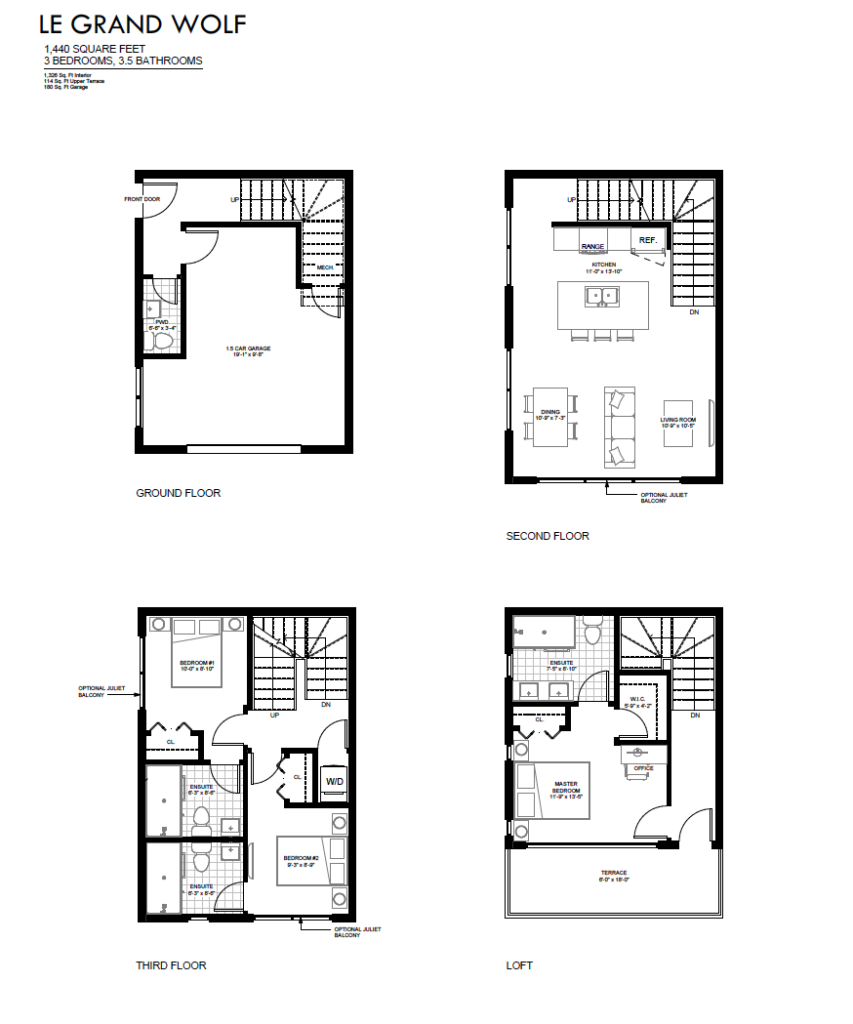 Le Grand Wolf Corner floor plan