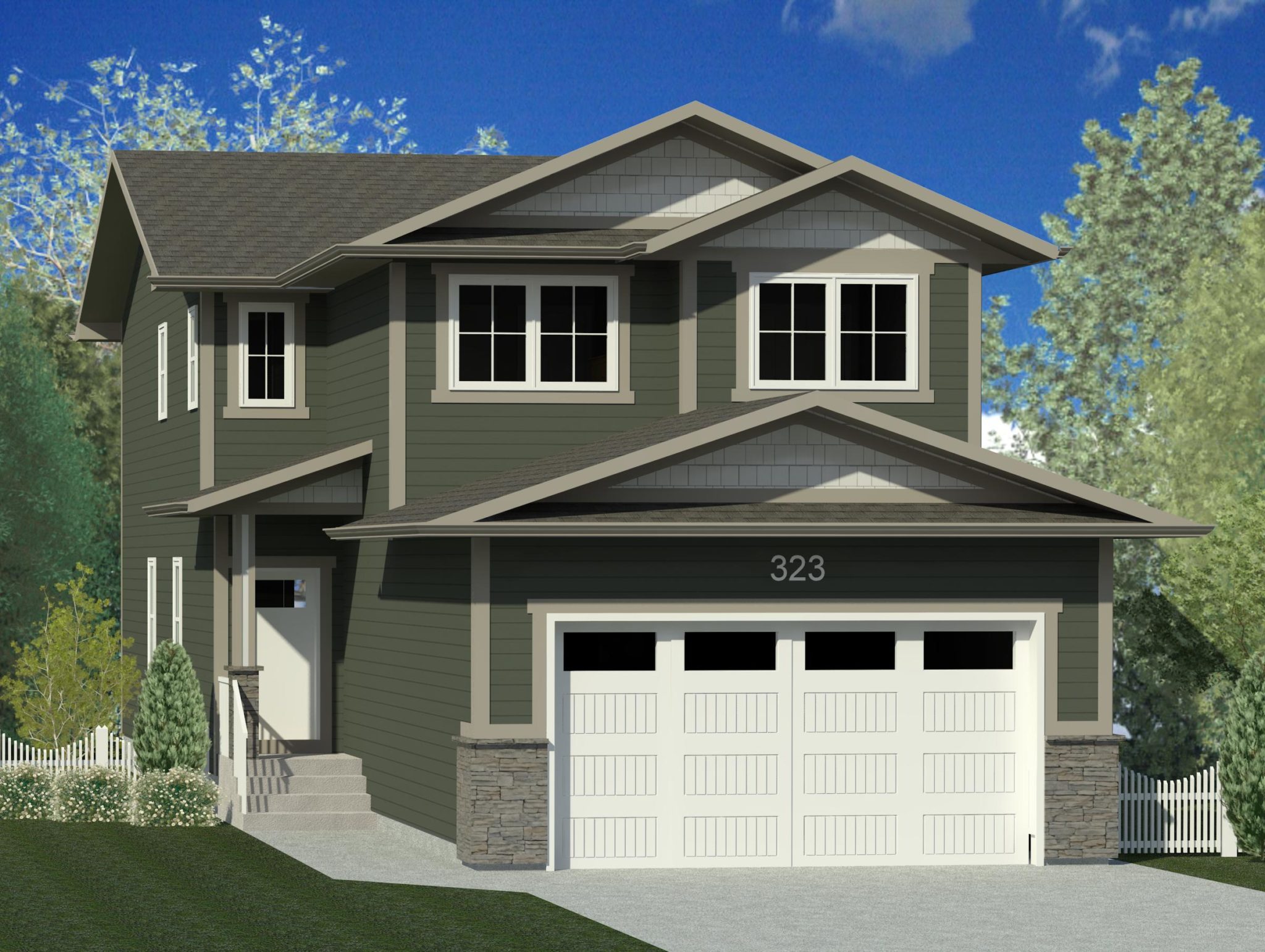 323 Skopik Crescent floor plan