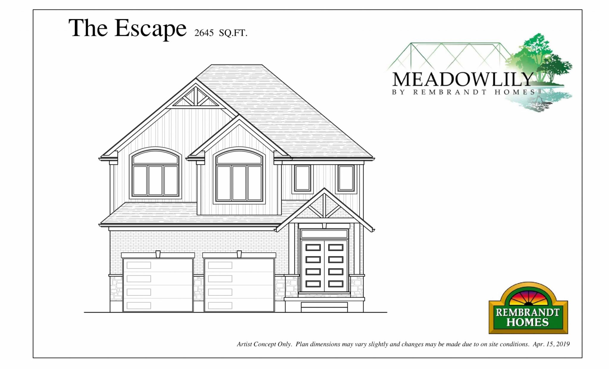 The Escape floor plan