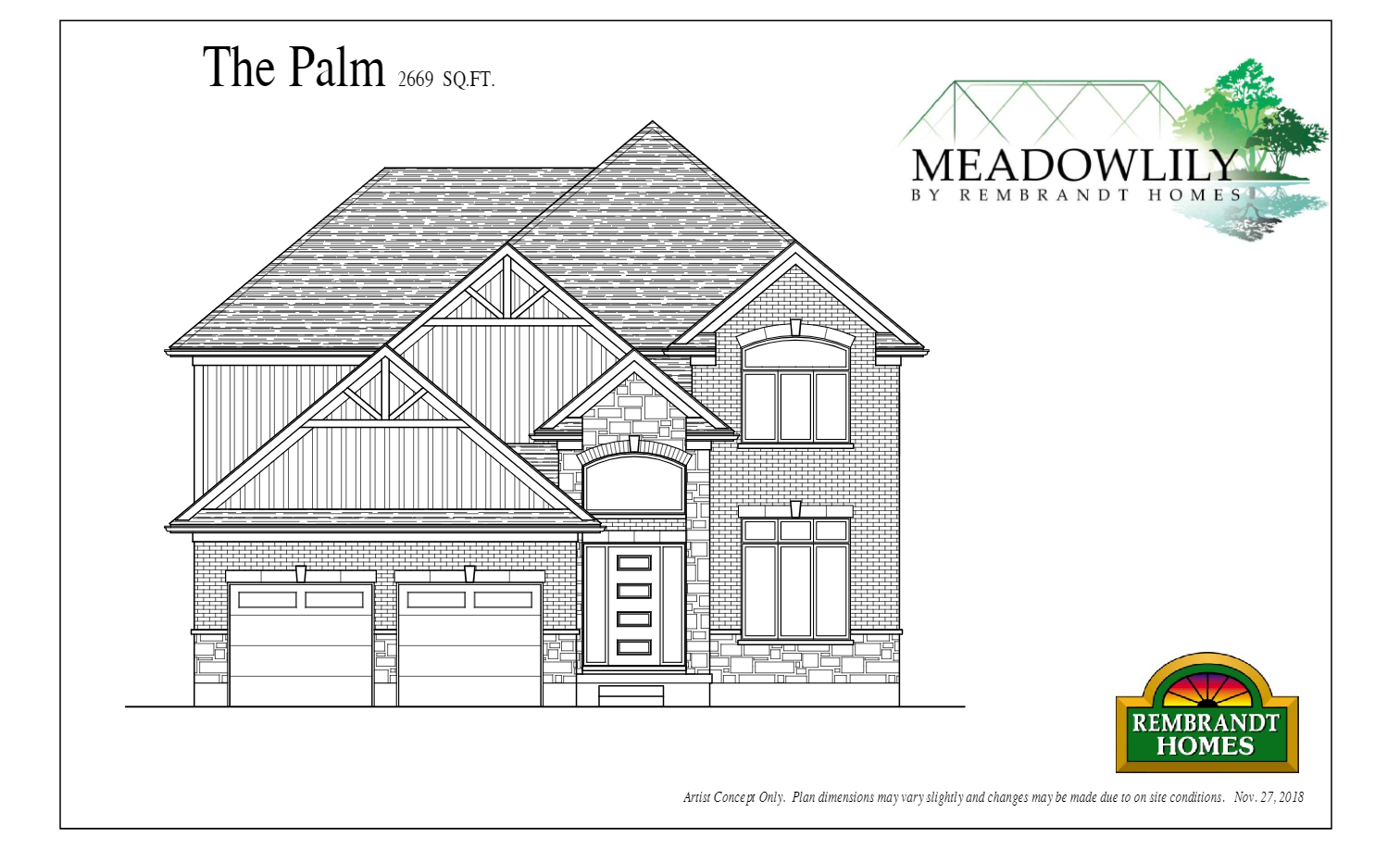 The Palm floor plan