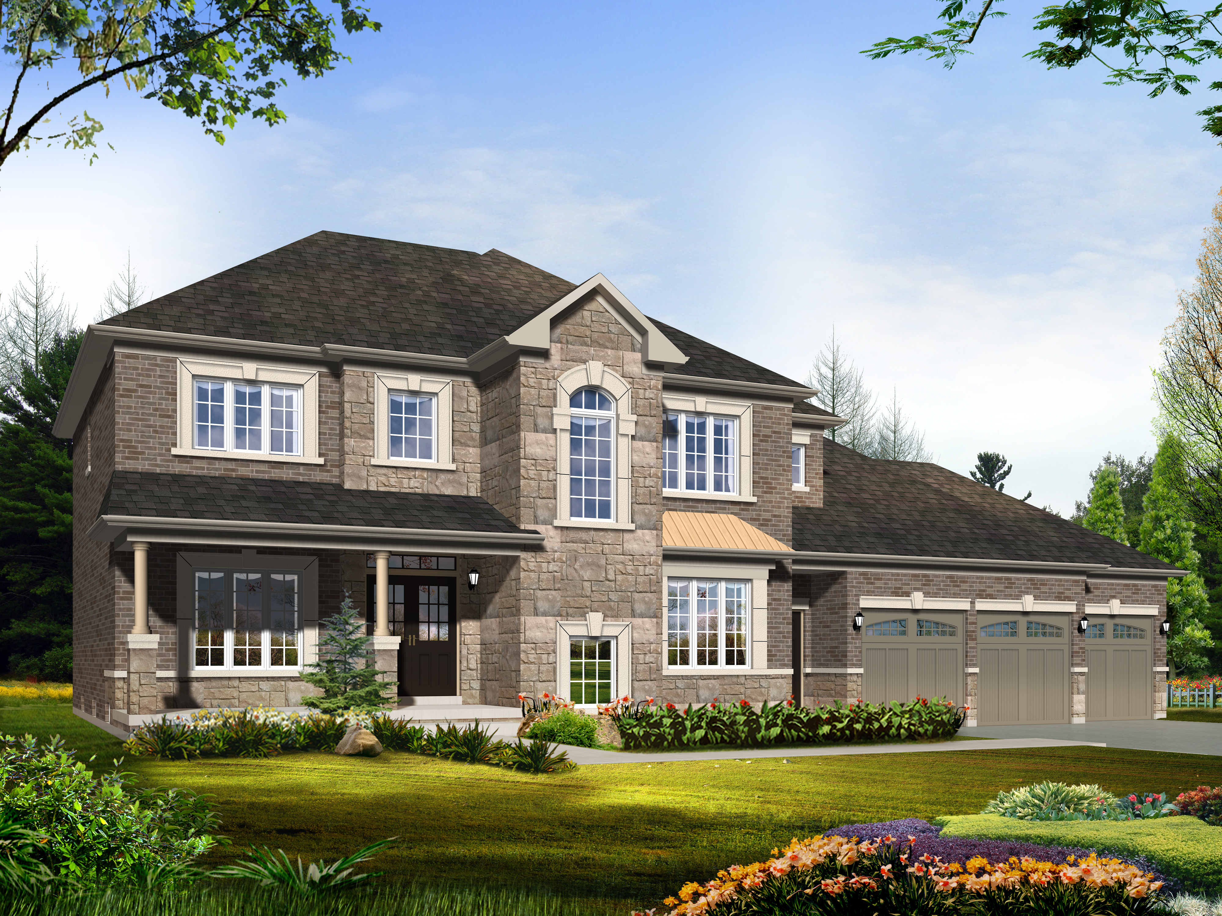 The Briarwood floor plan