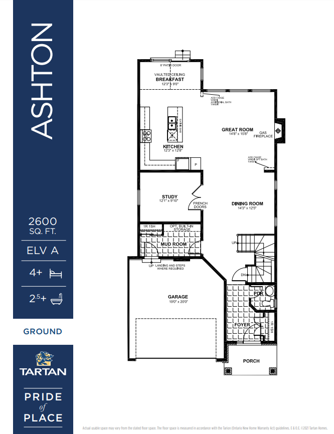 Lot 9 Ph 25 Findlay Creek floor plan