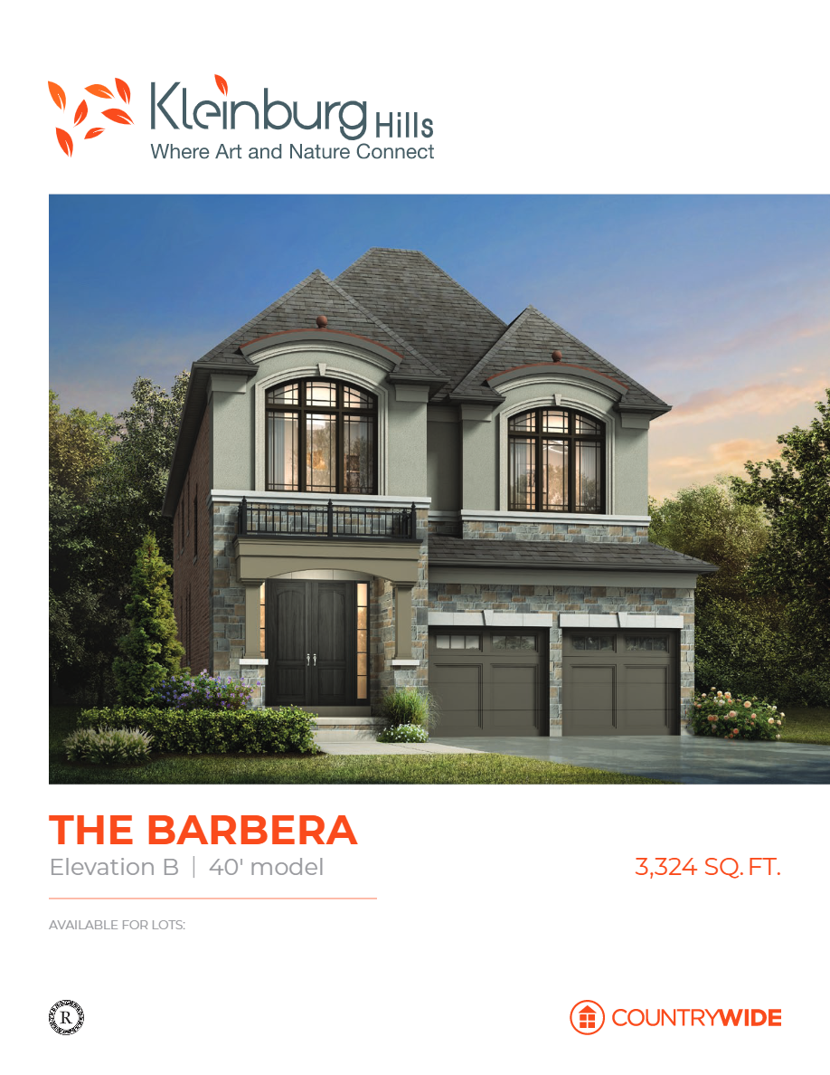 The Barbera - Elev. B floor plan