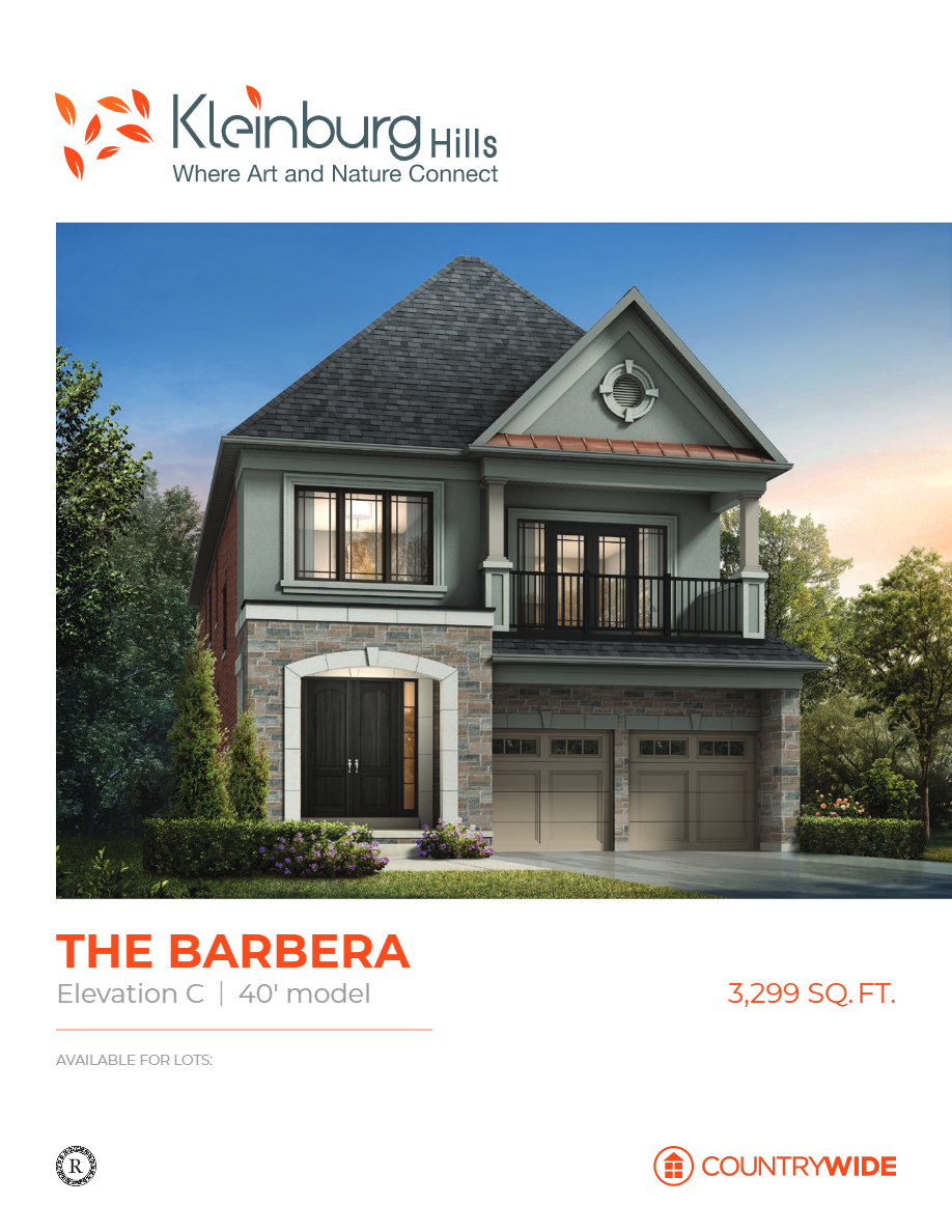 The Barbera - Elev. C floor plan