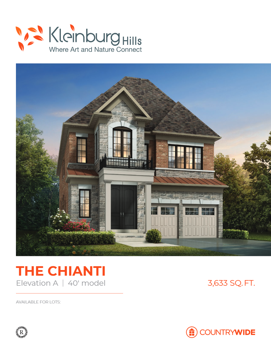 The Chianti - Elev. A floor plan