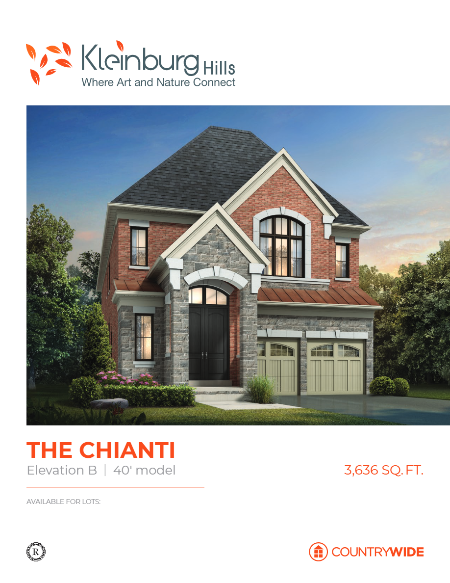 The Chianti - Elev. B floor plan
