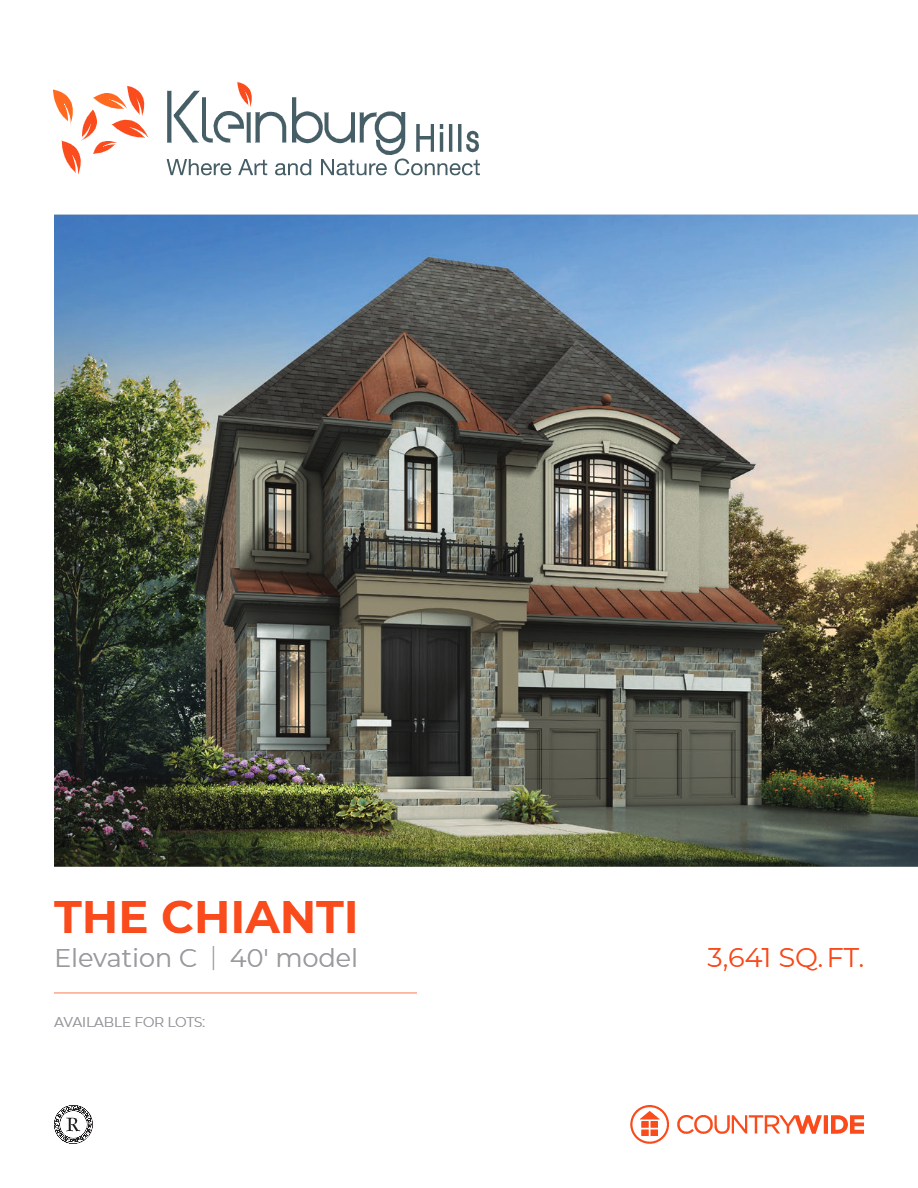 The Chianti - Elev. C floor plan