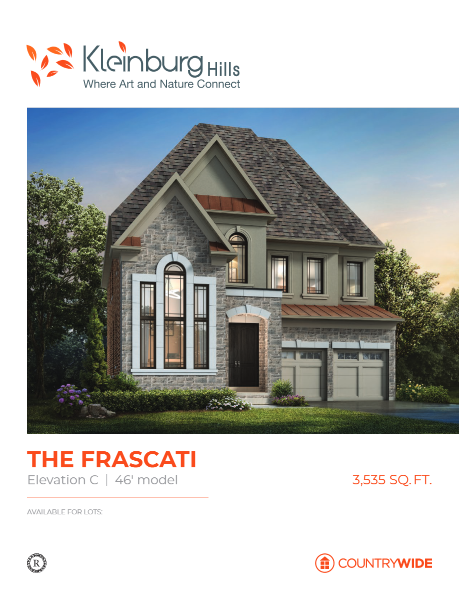 The Frascati - Elev. C floor plan