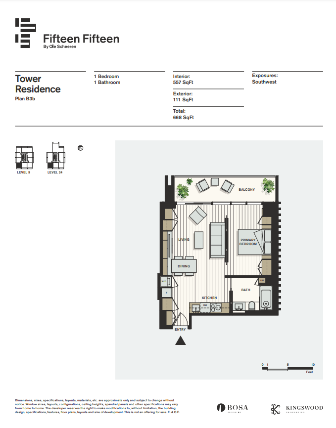 B3b floor plan