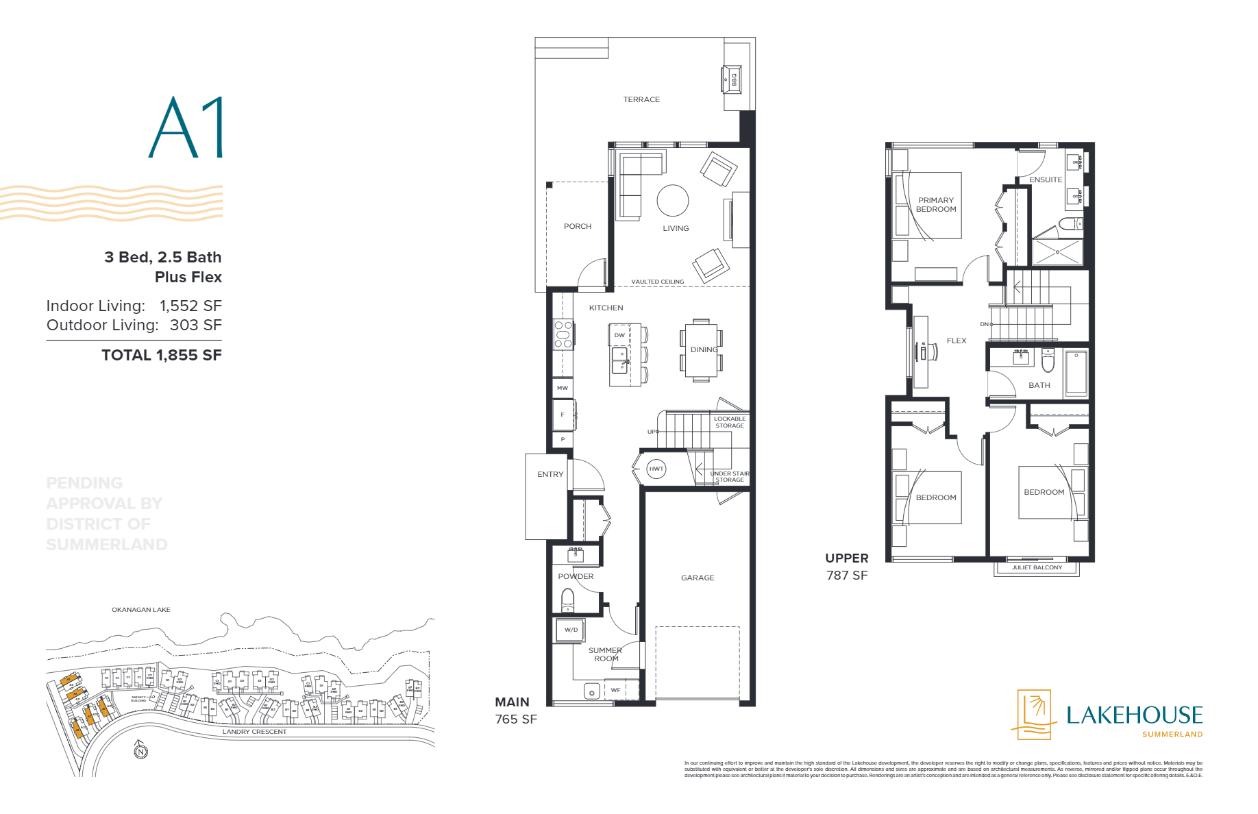 A1 floor plan