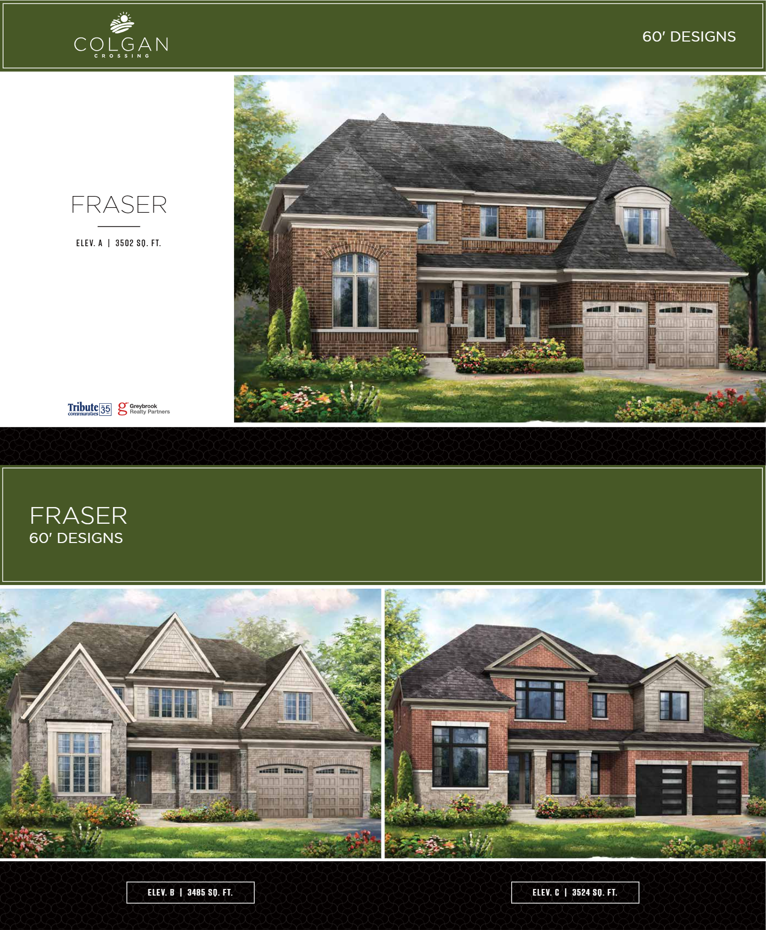 Fraser - Elev. A floor plan