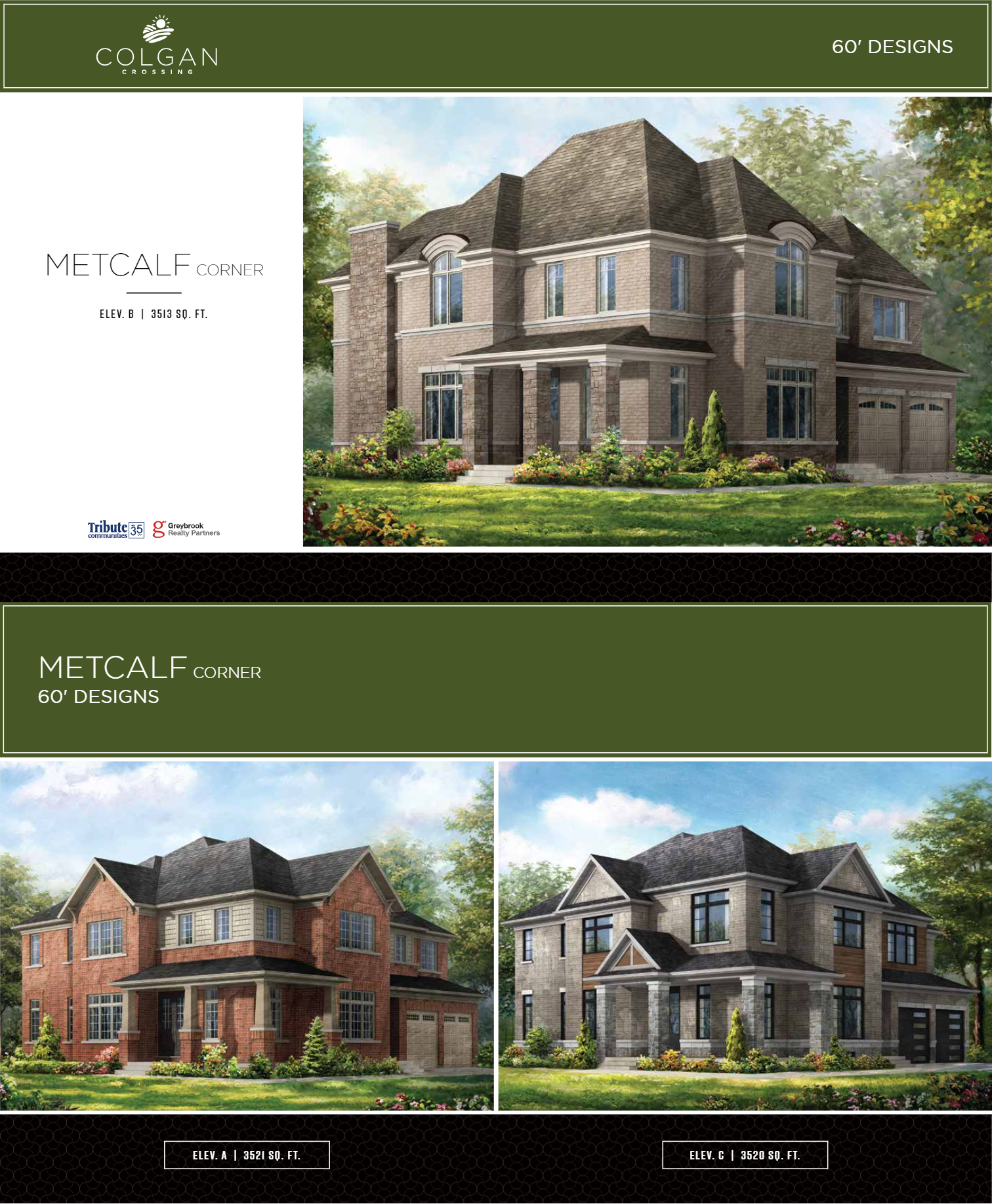 Metcalf Corner - Elev. C floor plan