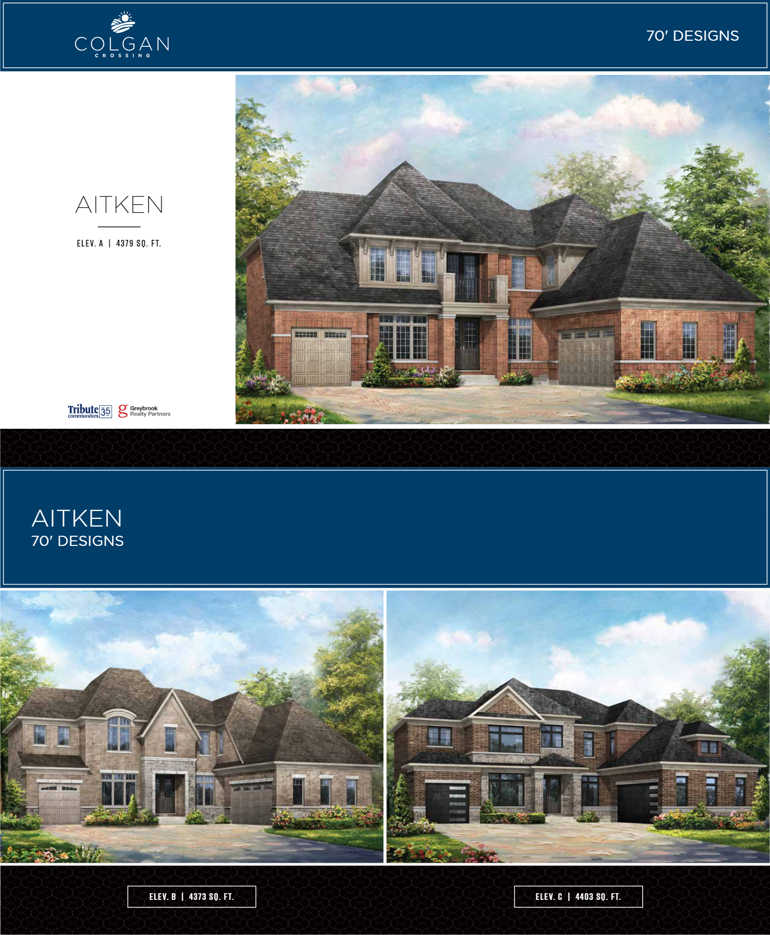 Aitken - Elev. A floor plan