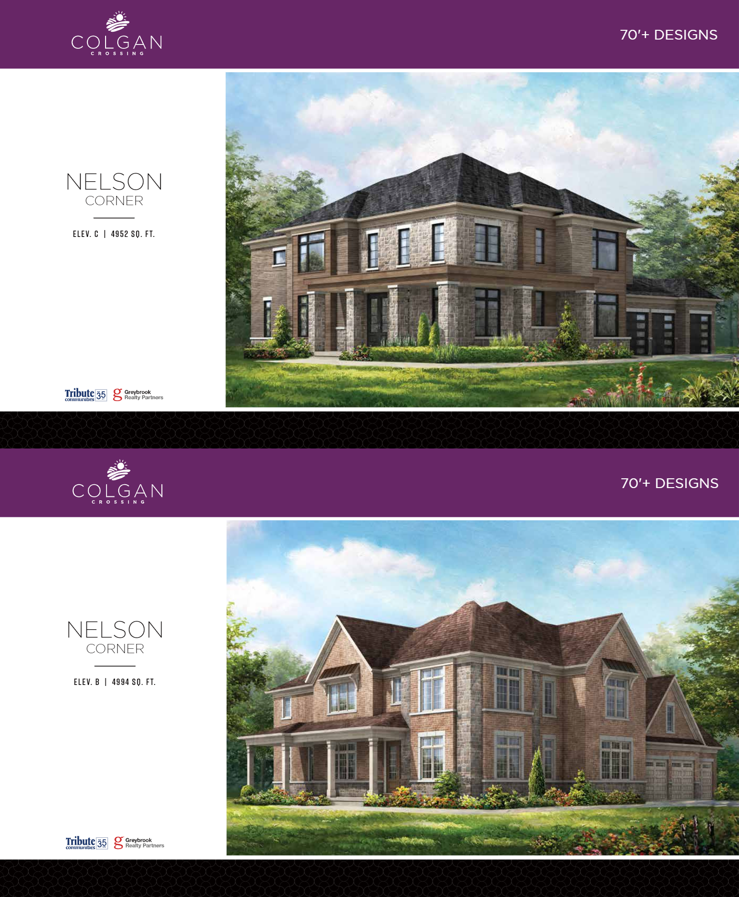 Nelson Corner - Elev. B floor plan
