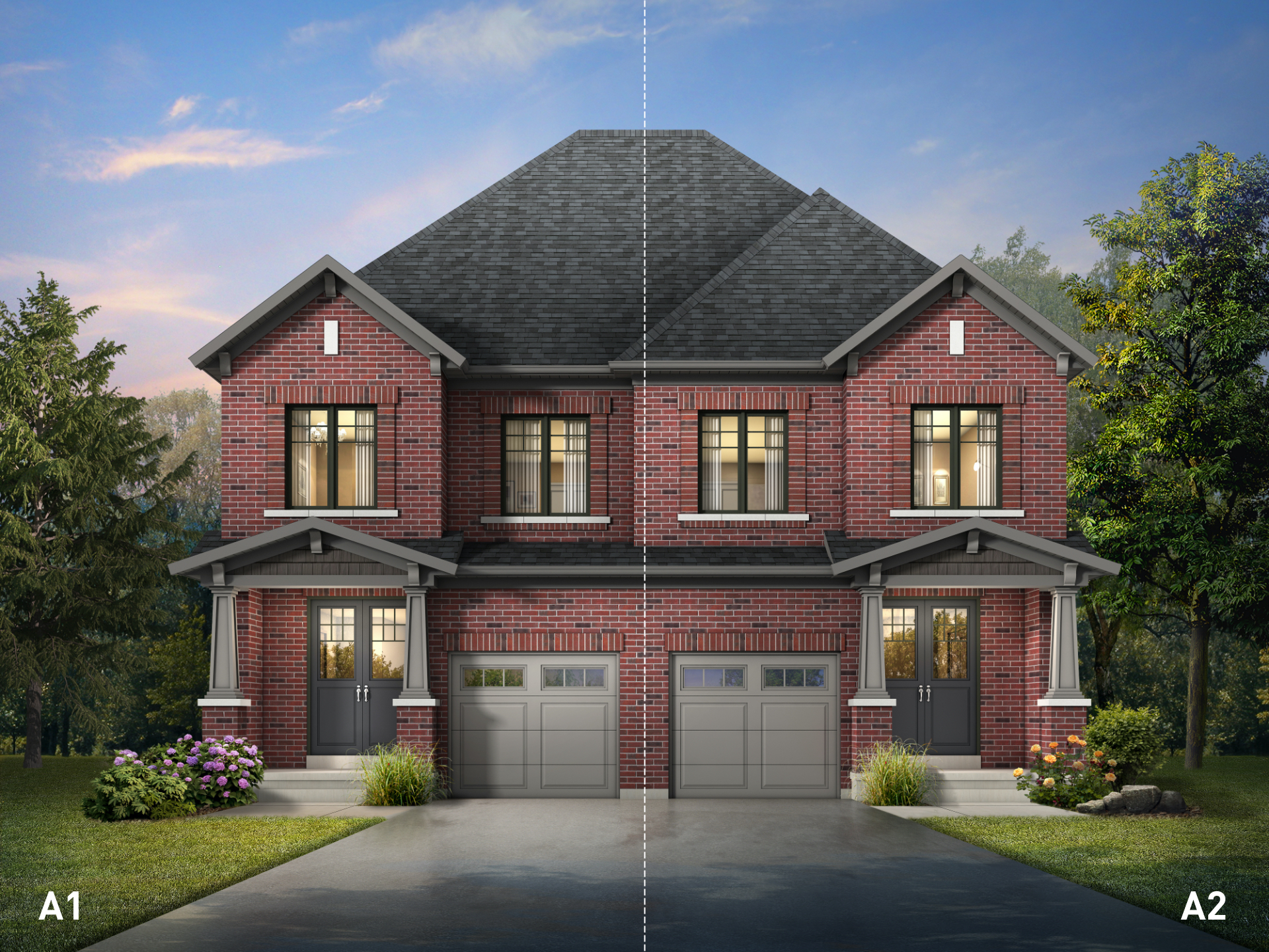 Blossom - Elev. A1 floor plan