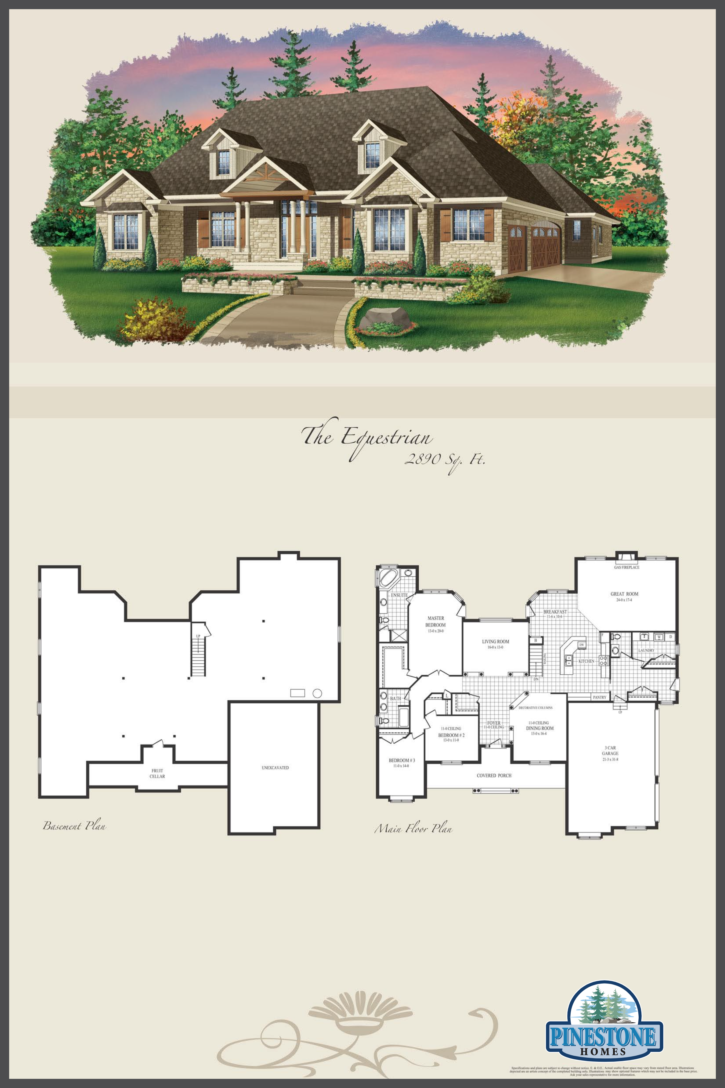 The Equestrian floor plan
