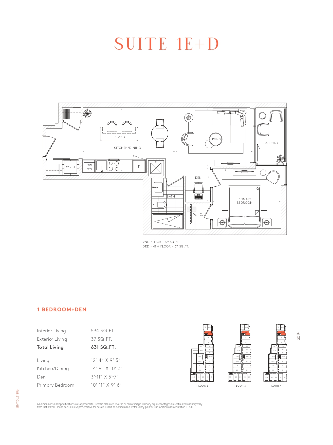 1E+D floor plan