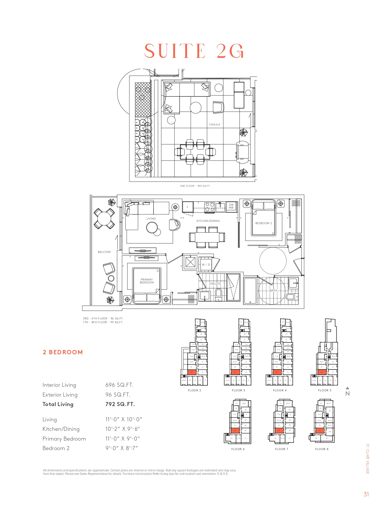 2G floor plan
