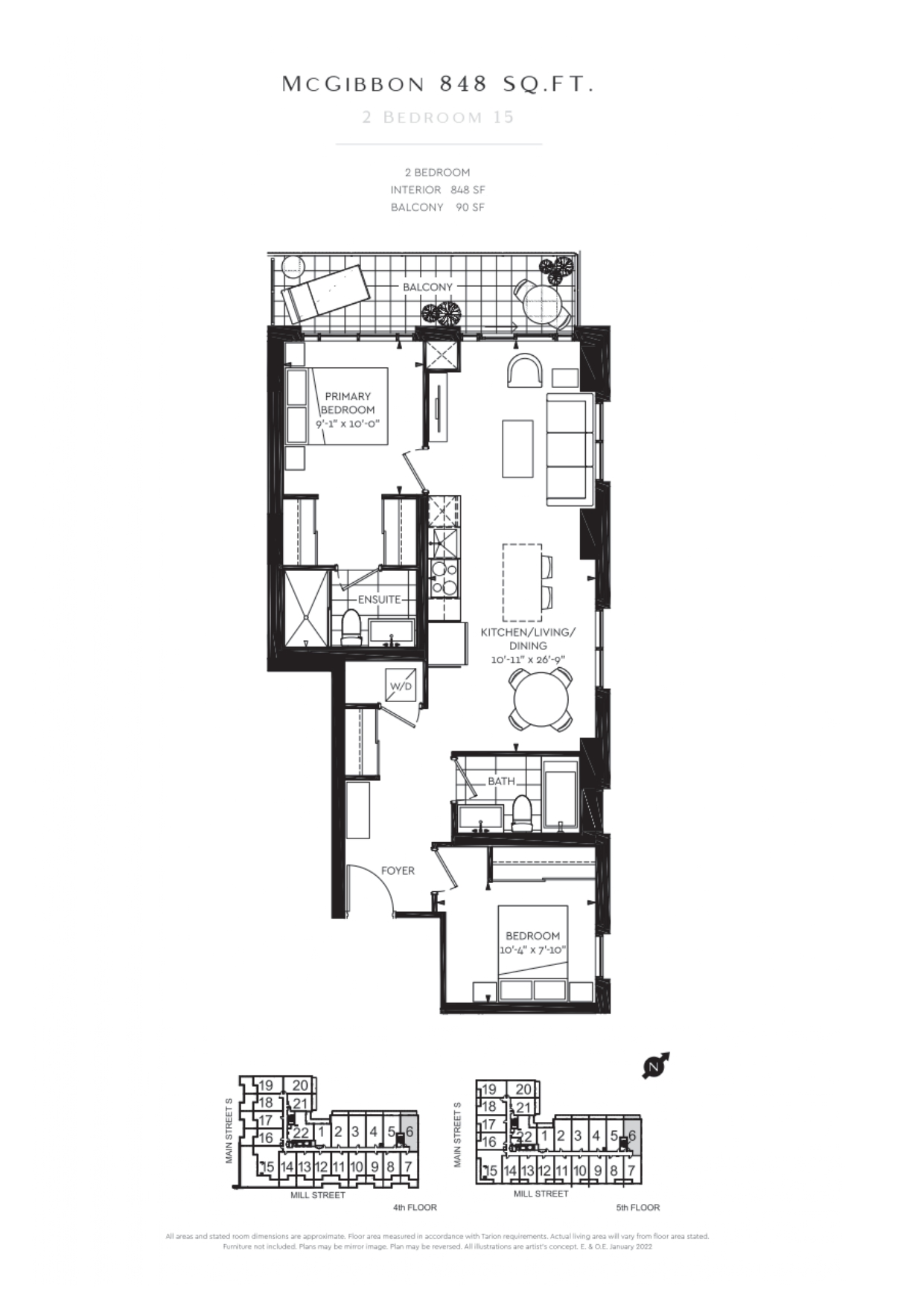 15 floor plan