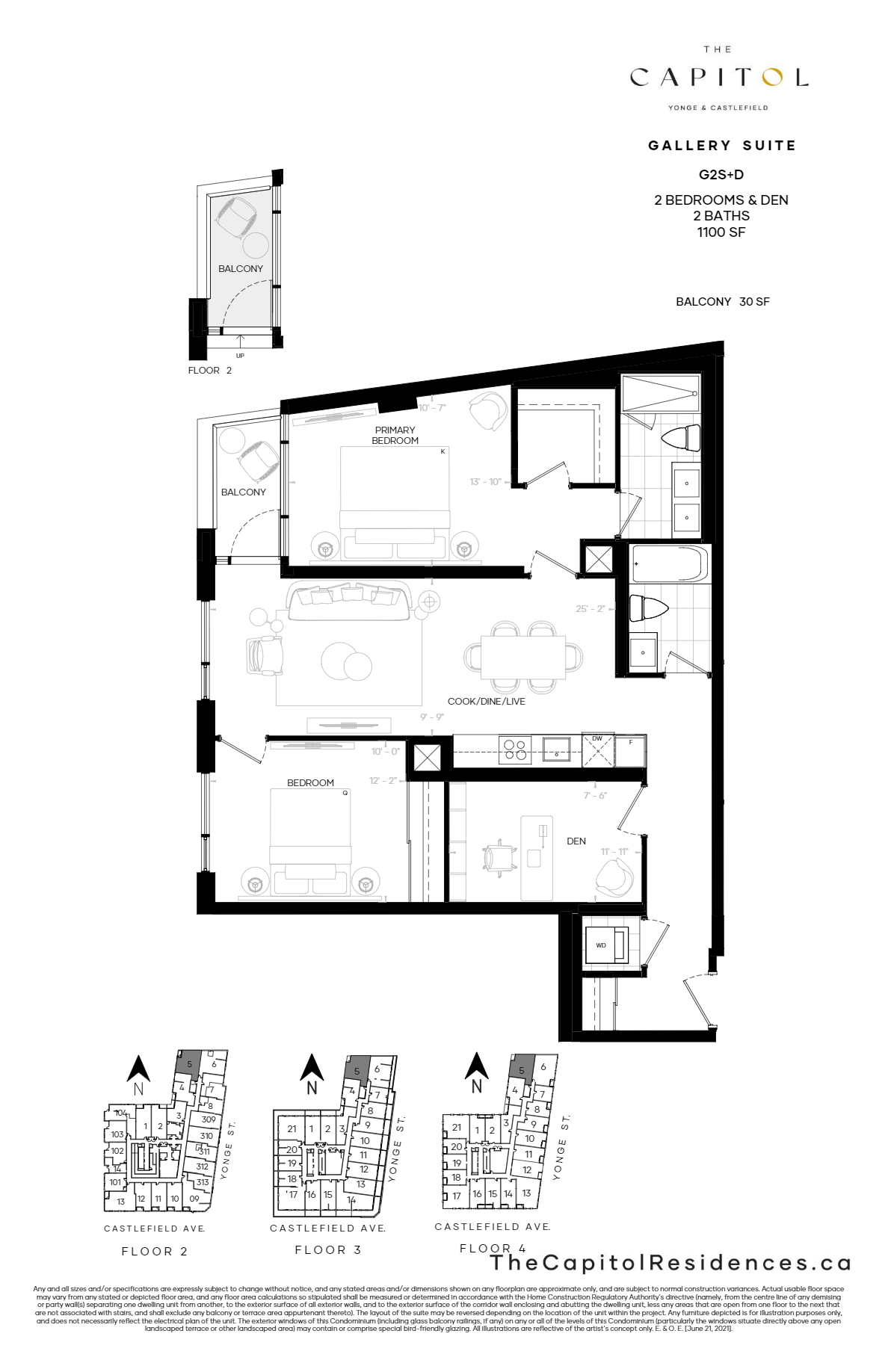 G2S+D floor plan