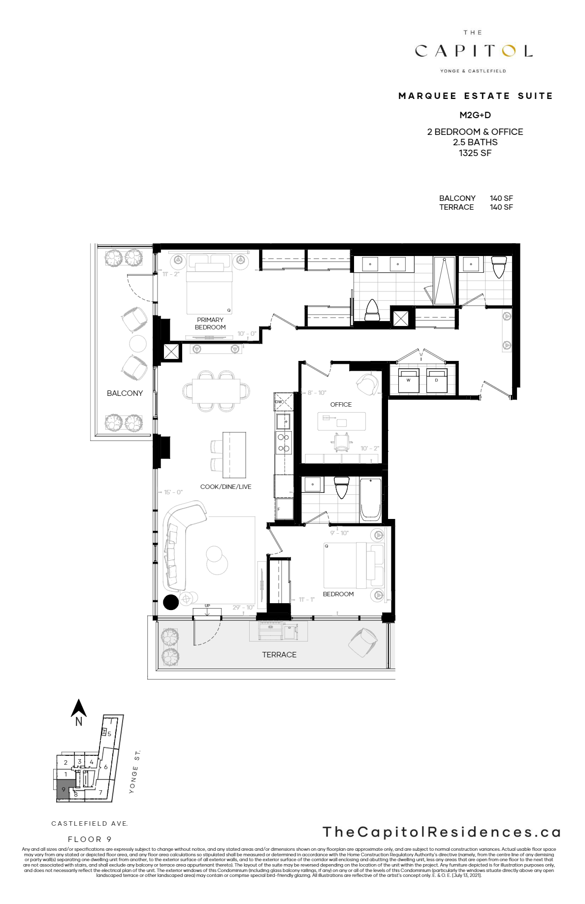 M2G+D floor plan