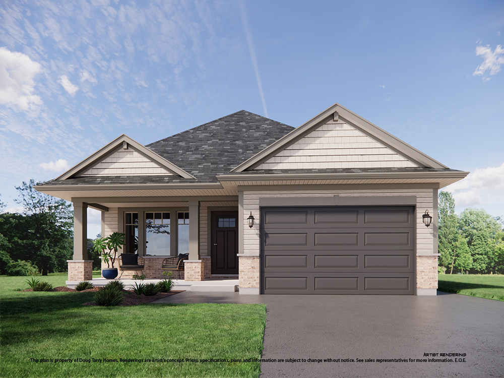 The Acadia floor plan
