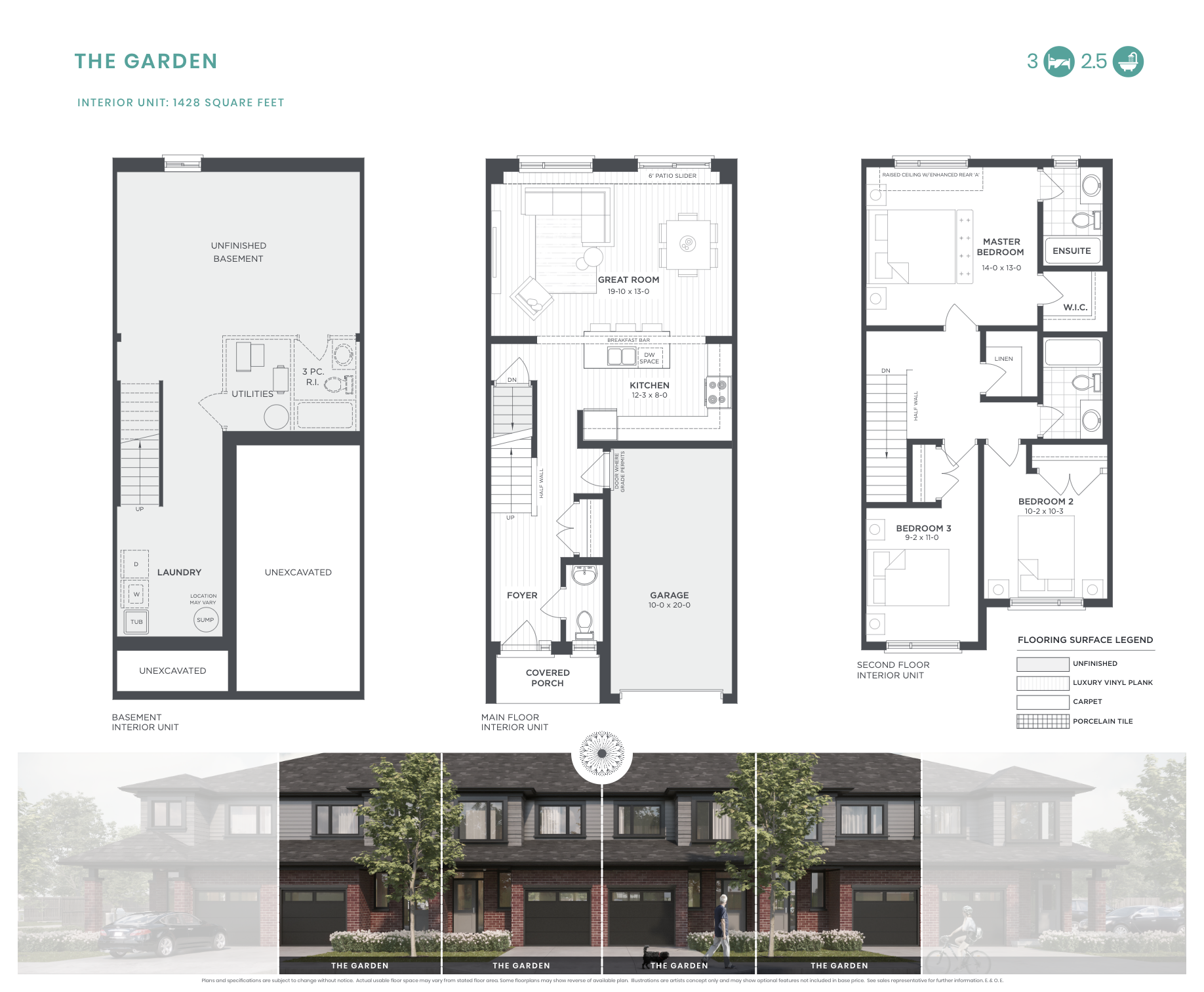 The Garden floor plan