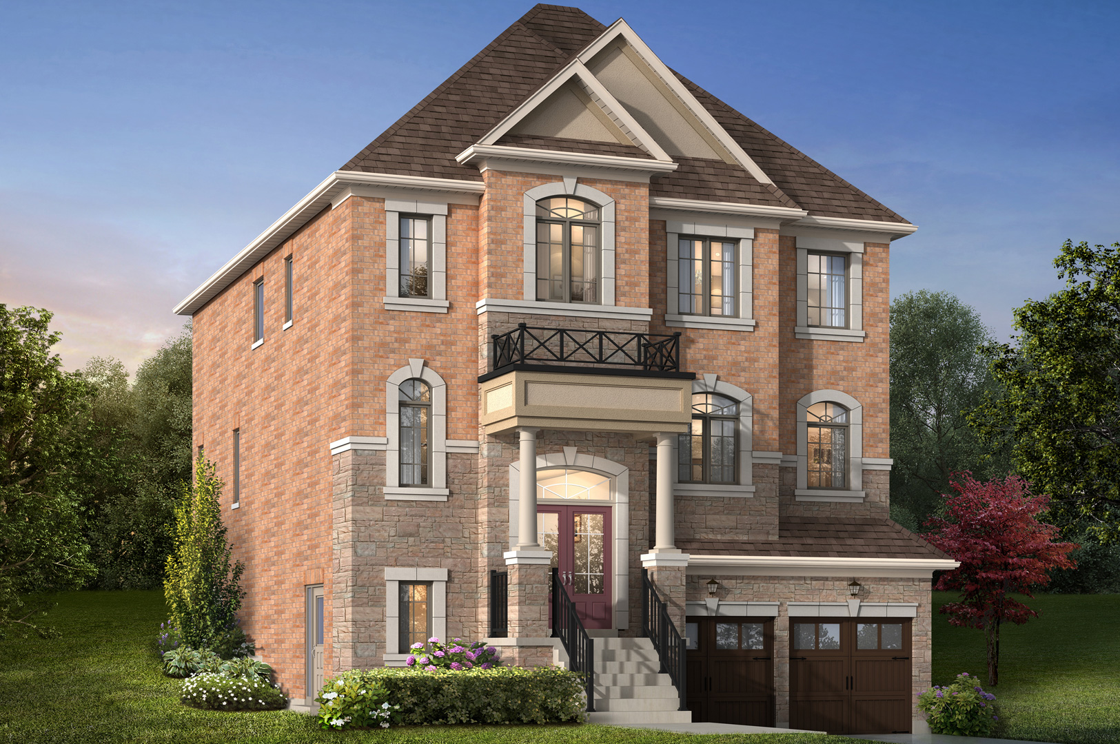 Campbell - Elev. B floor plan