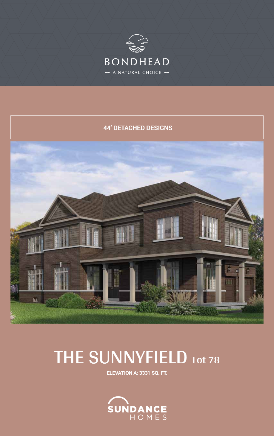 The Sunnyfield floor plan