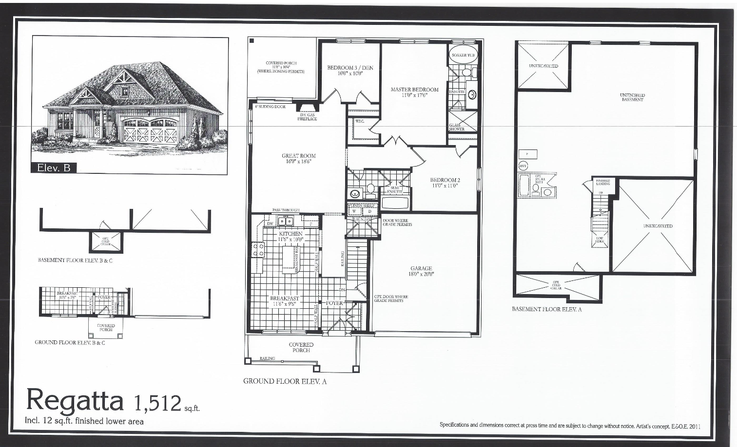 Regatta floor plan