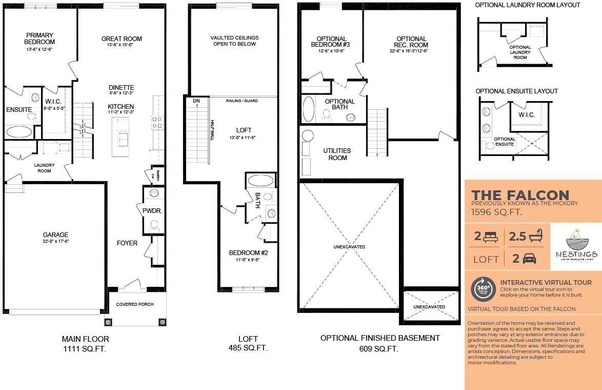 The Falcon floor plan