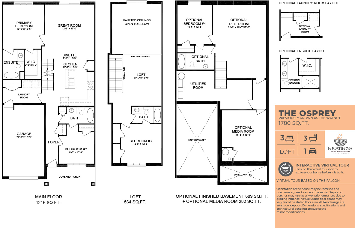 The Osprey floor plan