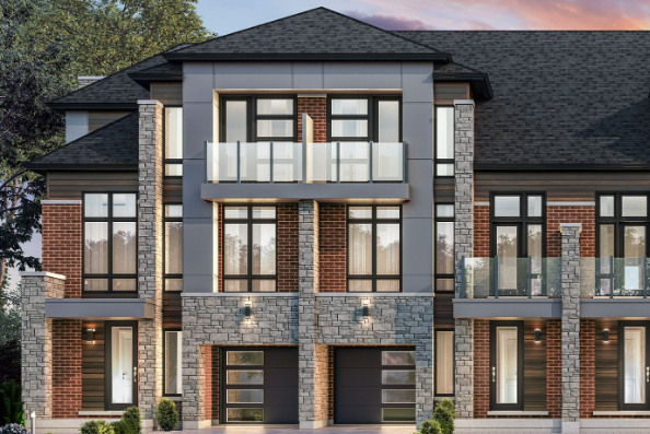 Edgemere - Elev. B - End floor plan