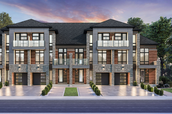 Sherwood - Elev. B - End floor plan