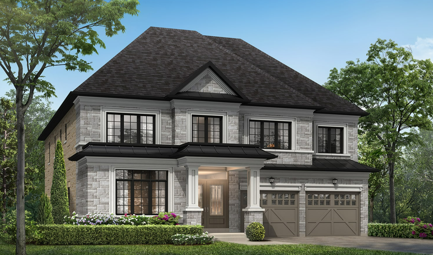Nottinghill - Elev. A floor plan