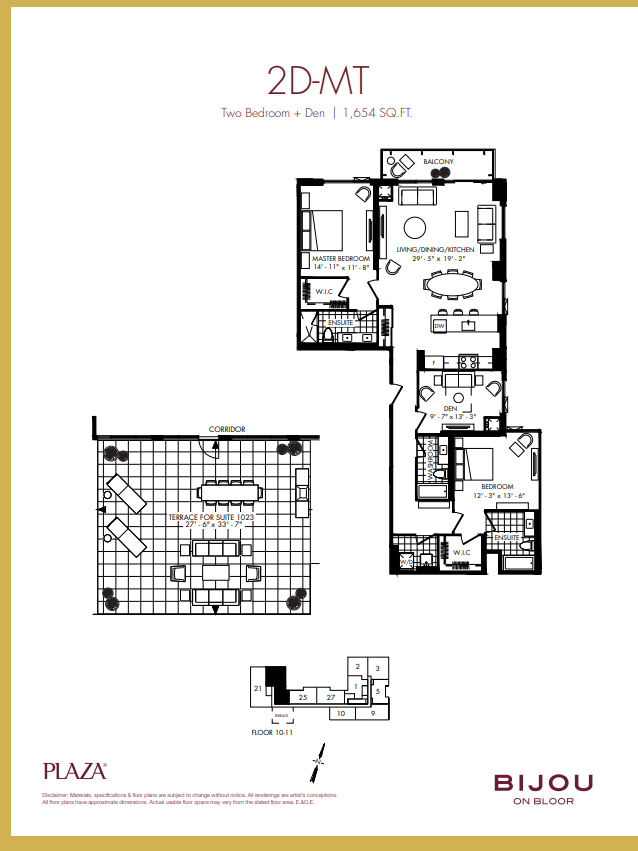 2D-M (TERR) floor plan