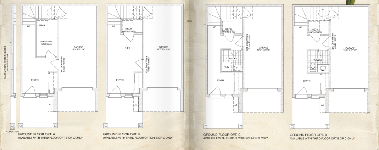 Townhome Plan floor plan