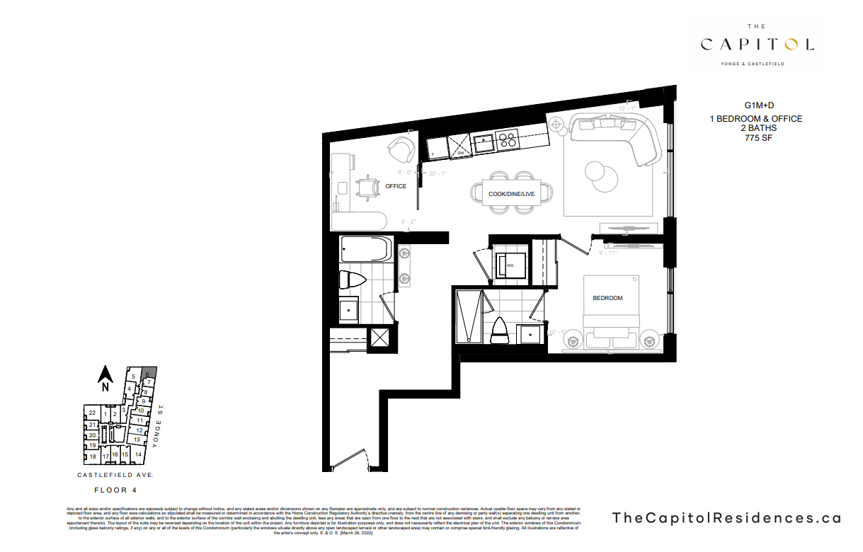 G1M+D floor plan