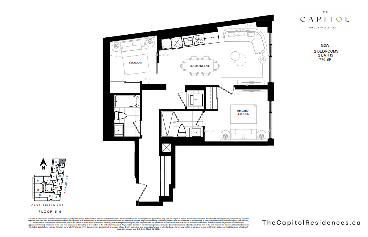 G2W floor plan