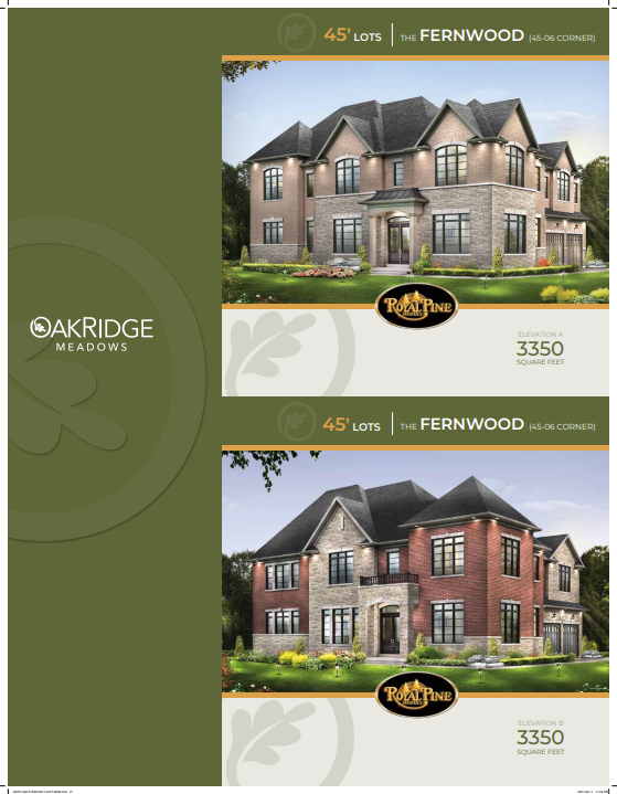 The Fernwood - Elev. B floor plan