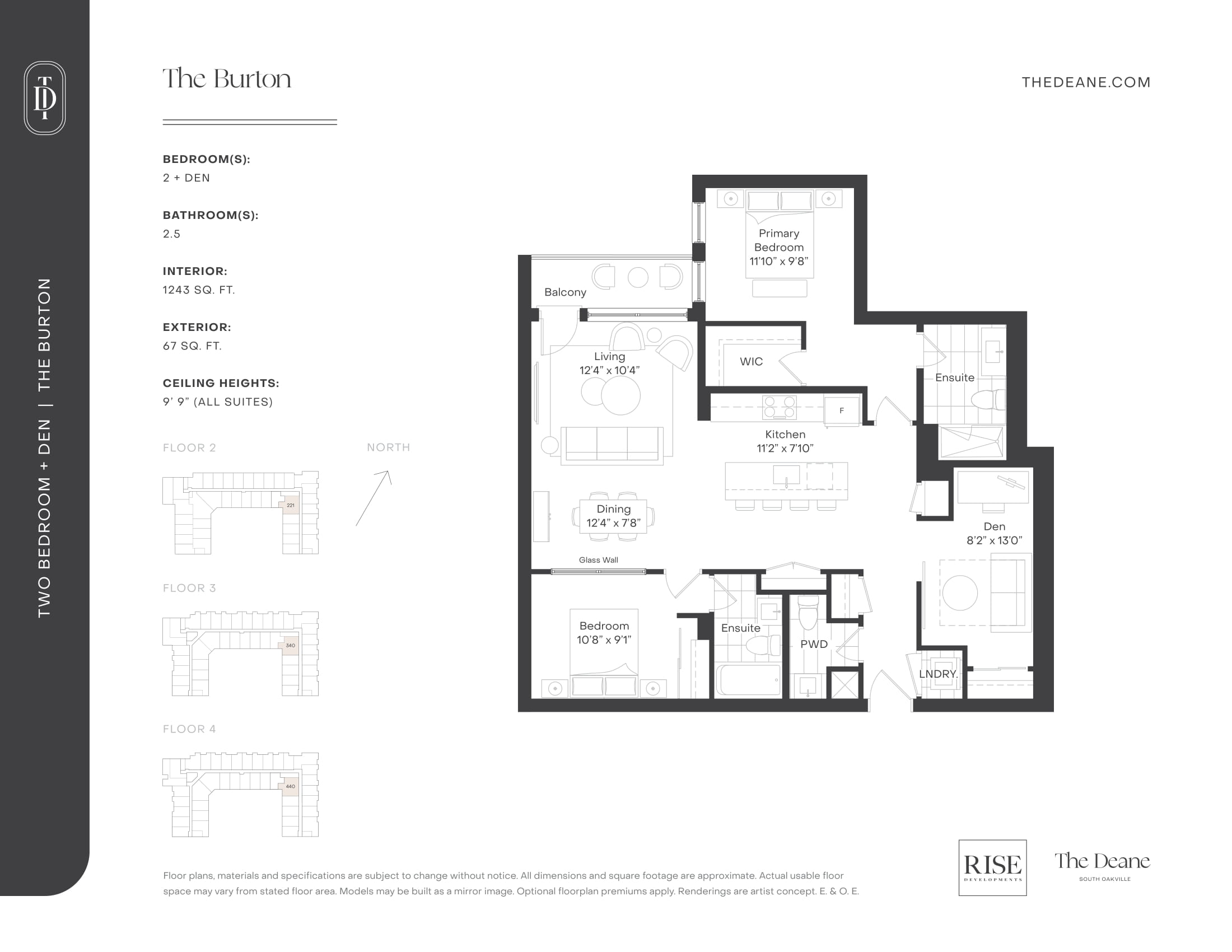 The Burton floor plan