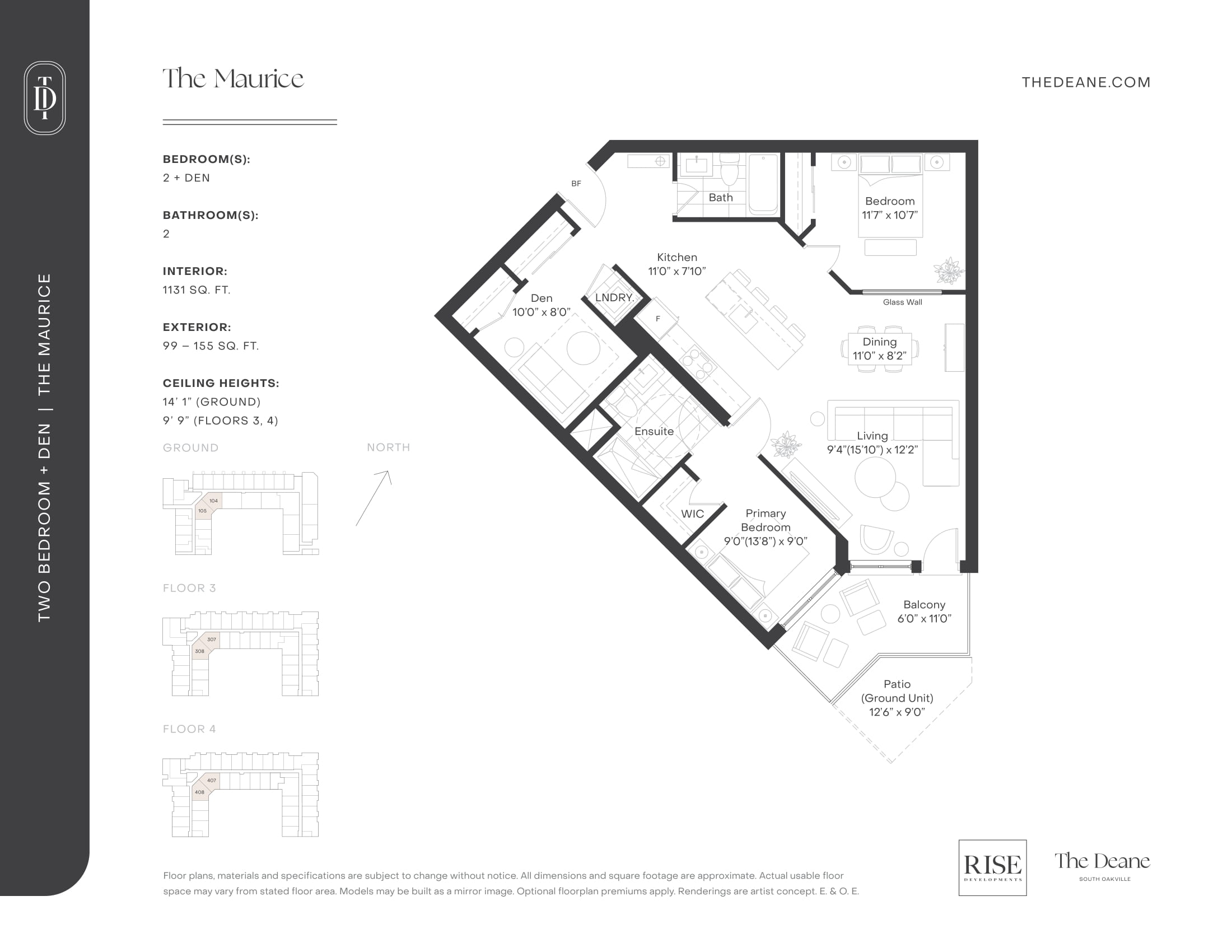 The Maurice floor plan