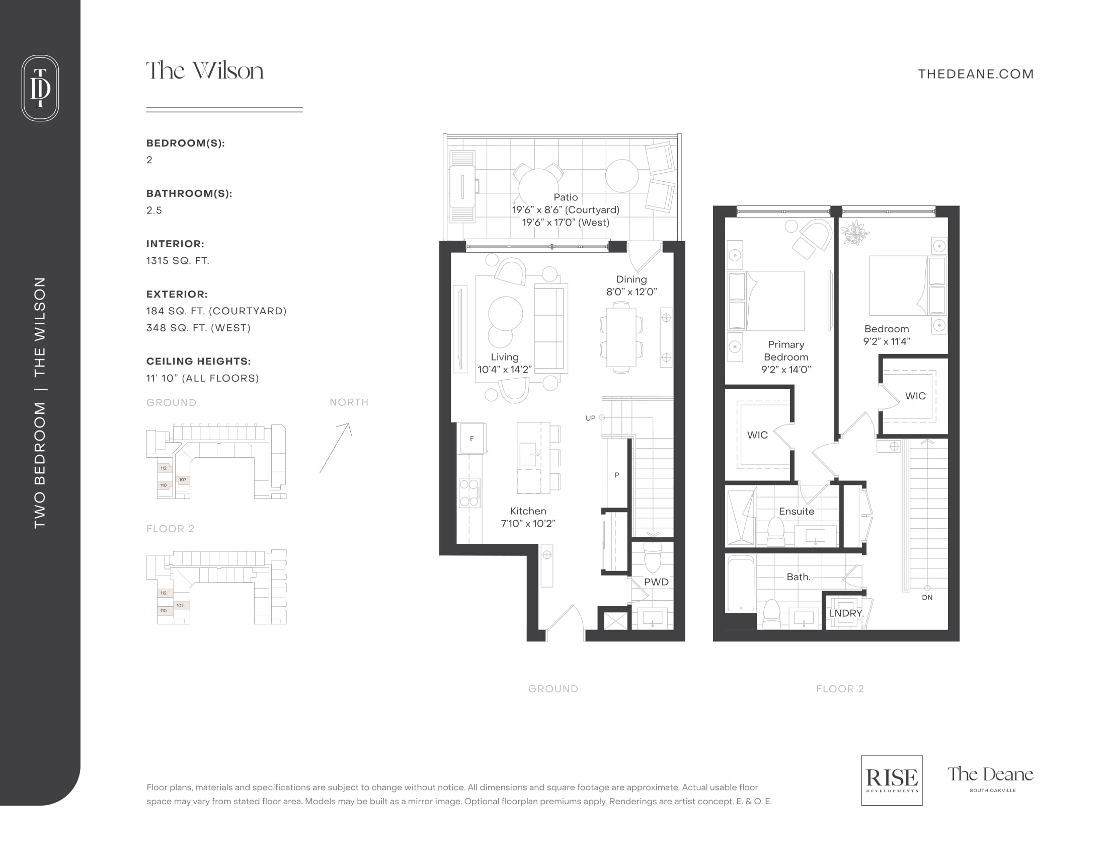 The Wilson floor plan