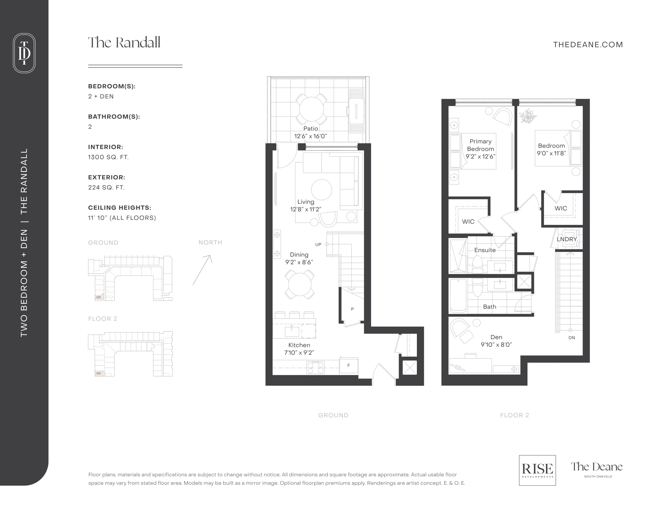The Randall floor plan