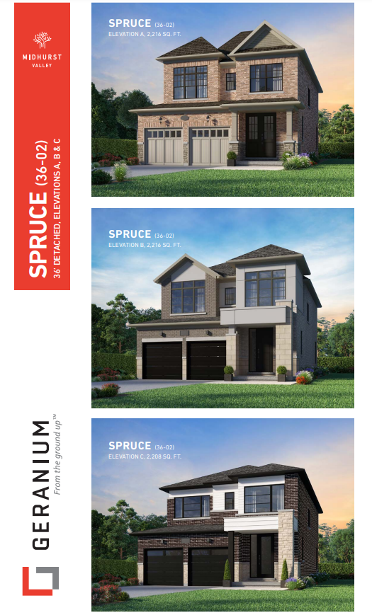 Spruce - Elev. C floor plan